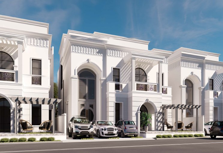 Model Economic Township commercial properties layout